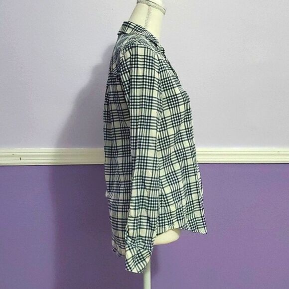 Soft Joie Revolvr Cydnee Blue Plaid Button Down Shirt Rodeo Festival - Picture 6 of 13